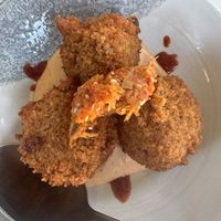 Kimchi arancini   at Fitz on 4th in Philadelphia