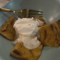 Brioche bread puddingg  at Fitz on 4th in Philadelphia