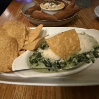 Spinach artichoke dip   at Fitz on 4th in Philadelphia