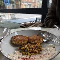 Crab cakes   at Fitz on 4th in Philadelphia