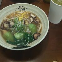 Mushroom ramen at Lust Ramen in Bangkok