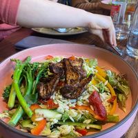 Orzosalad at The George in Hathersage