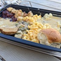 Thanksgiving plate!  at Tabay's Mindful Kitchen in Kahului