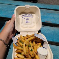Truffle Fries at Tabay's Mindful Kitchen in Kahului
