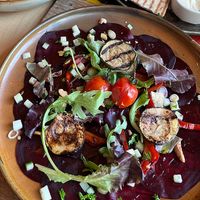 Bieten carpaccio  at Meneer Nilsson in Goes