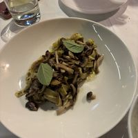 Wild mushroom tagliatelle   at Commando in Mellieha