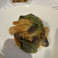Tempura Oyster mushrooms   at Commando in Mellieha