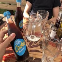 cockta, slovene's version of coca cola (wayy better tho)  at Prego in Portoroz