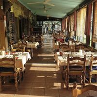 inside  at Prego in Portoroz