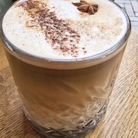 Dirty chai latte at Koffiebar Knisper in Venray