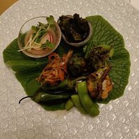 Appetizer at Yamato in Prague