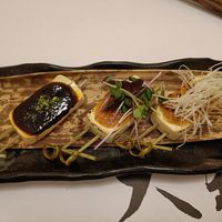 Grilled tofu at Yamato in Prague