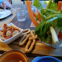 Hummus di ceci at Mini Bar Garden Bistrot in Molfetta