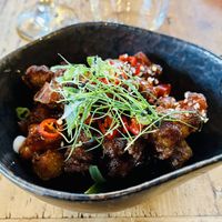 Sweet chilli cauliflower   at Ye Olde Bridge Inn in Nottingham