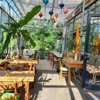 Wintergarten at Café Menthe in Frankfurt