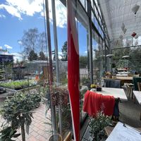 Blick aus dem Fenster  at Café Menthe in Frankfurt