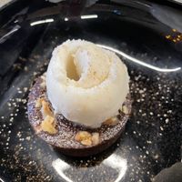 Brownie  at Black Crust Pizzeria in Vik