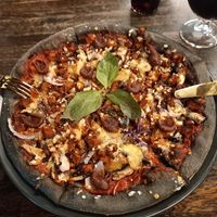  at Black Crust Pizzeria in Vik