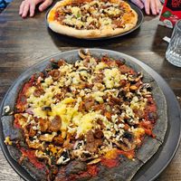  at Black Crust Pizzeria in Vik