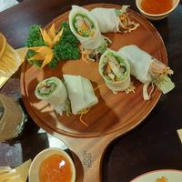 Pho Rolls #Veganuary at Shamballa Vegetarian Bistro HoiAn in Hoi An