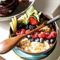 Fruit bowl  at Santina Harbour Club in Mallorca
