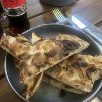 Pinsa pane as a side (2,50€)  at Daintree Pinsa Bar in Munich