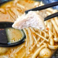 Texture of Yong Tau Foo item at Vegetarian Villas 素雅轩 in West Singapore