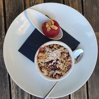 Crumble at Cantina don Camillo in Basel