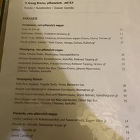 majority of the menu is vegan   at Cantina don Camillo in Basel