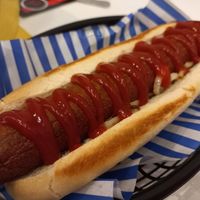 Hotdog at Love A Slice in Beckenham