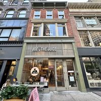 outside  at Joe & The Juice in New York City