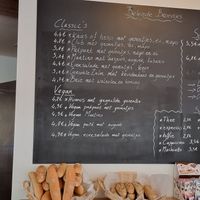 Vegan sandwiches on menu at De Broodstokerij in Ghent