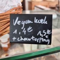 Vegan danish pastry at De Broodstokerij in Ghent