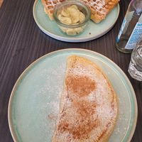 Crepes & Proteinwaffeln at Manuto Café in Tuttlingen