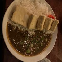 Crispy tofu curry  at Kohoku-Ku in New York City