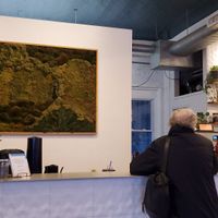 inside barista at Bird & Branch in New York City
