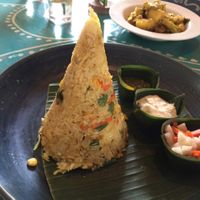 vegetable biriyani  at Little India Warong in Ubud