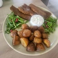 Grilled Seitan 3480 Ft at Bojtorina Vegan Kitchen in Sopron