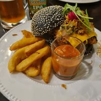 LOOK AT THE DELICIOUSNESS at Heaven Burger in Chiang Rai