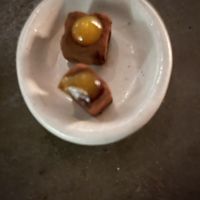 Truffle with passion fruit #Veganuary at Tendril in London