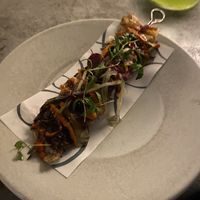 Tasting menu  at Tendril in London