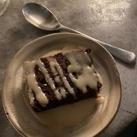 Sticky toffee pudding  at Tendril in London