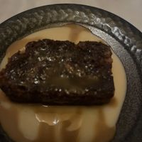 Dessert of the day = sticky toffee pudding   at Tendril in London