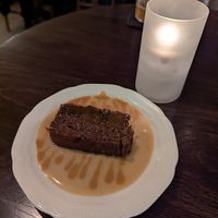 Sticky toffee pudding at Tendril in London