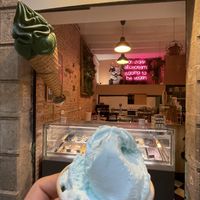 Candy cotton  at Madonna Vegan in Barcelona