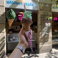   at Madonna Vegan in Barcelona