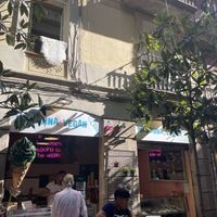 Outside  at Madonna Vegan in Barcelona