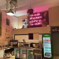 Inside  at Madonna Vegan in Barcelona