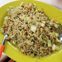 Fried rice at Bishan Vegetarian 碧山素食 in Central Singapore