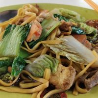 KL black noodle at Bishan Vegetarian 碧山素食 in Central Singapore